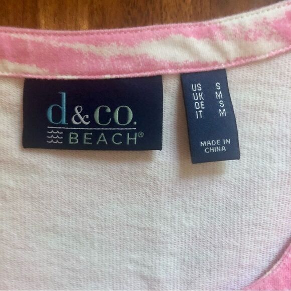 Denim & Company Pink Sunset (Ombré) Beach Dress size S - Picture 3 of 16